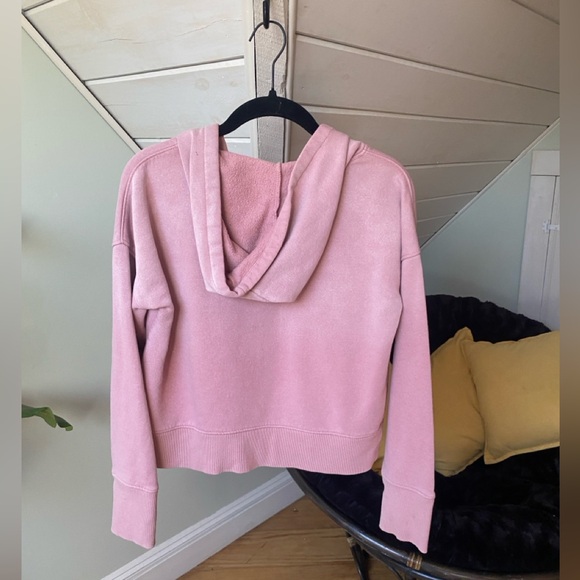 LA Hearts Pink Cropped Hoodie Size XS - Picture 4 of 9